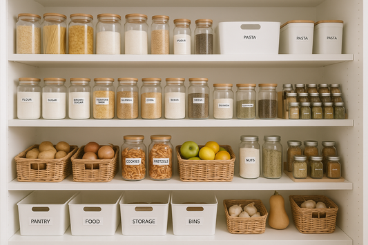 Kitchen & Pantry Organization: Turning Chaos into Calm